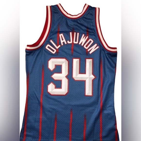 Mitchell & Ness Hakeem Olajuwon Houston Rockets Jersey - Picture 2 of 2